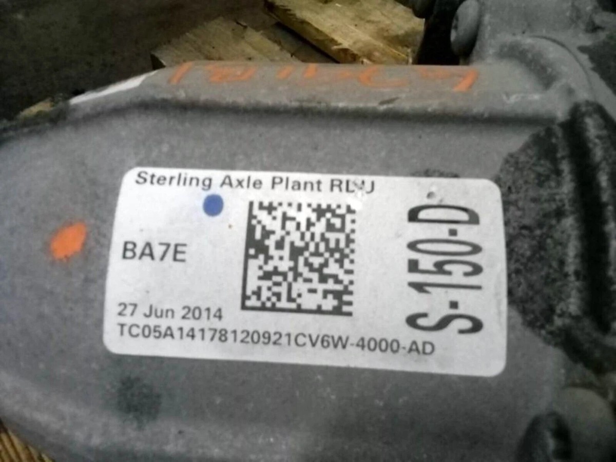 2013-2016 Lincoln MKZ 2.0L Rear Axle Differential Carrier 3.36