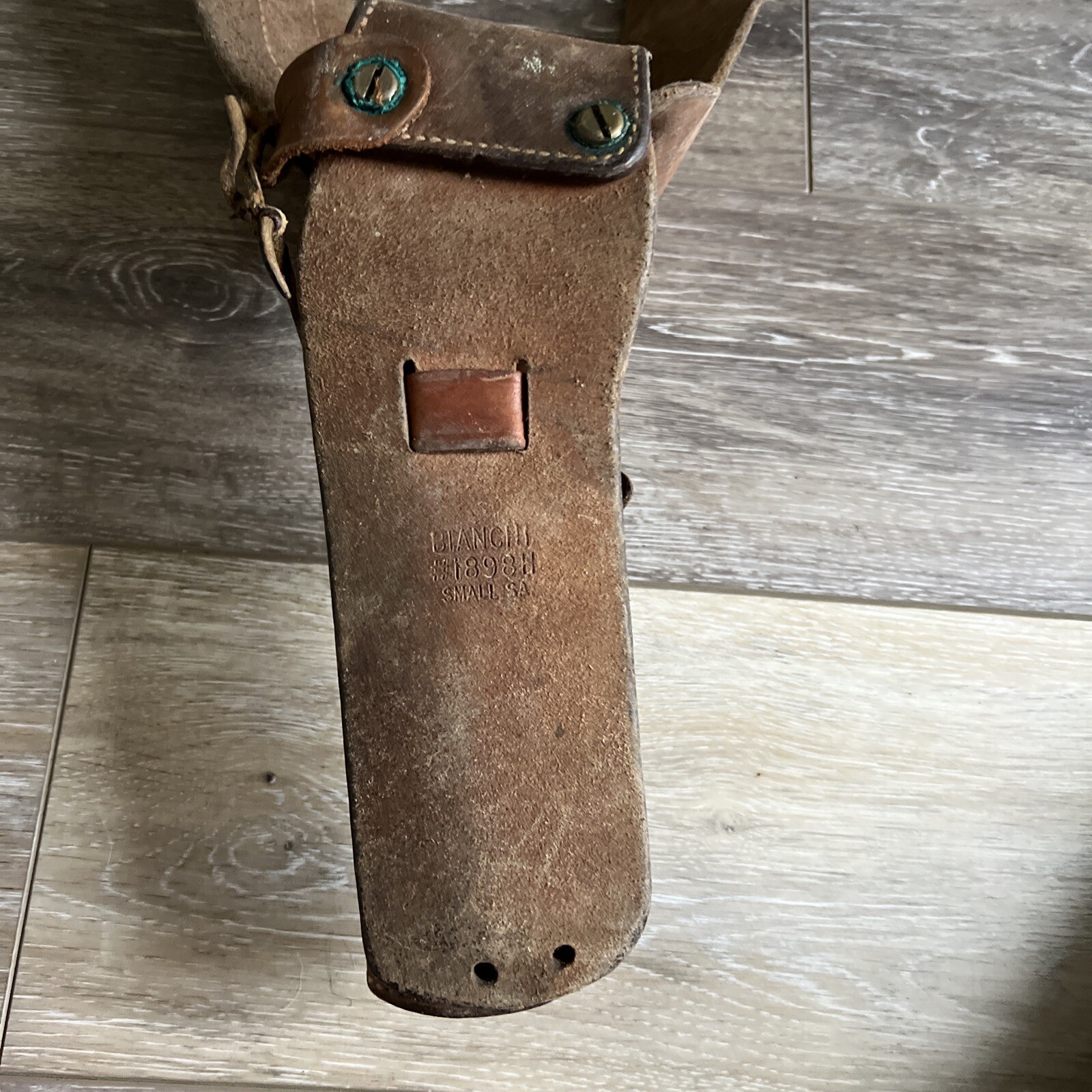 Bianchi Leather Gun Holster/ammo Belt eBay