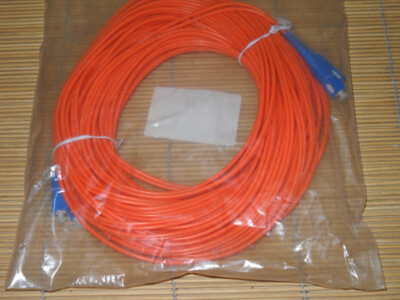 20M NEW LWL Glasfaser SC-SC Multimode Kabel Duplex 20m 50/125 µm NEU 