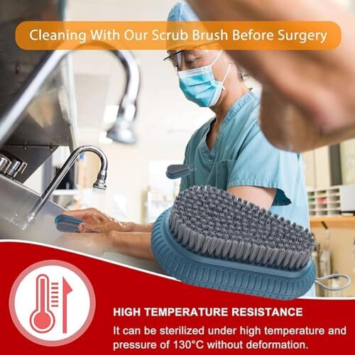 Heavy Duty Nail Brush Fingernail Scrub Brush Hand and Nail Cleaning Brush Hand - Bild 6 von 7