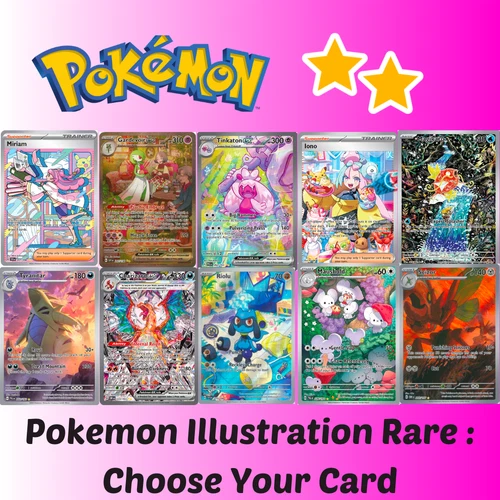 Pokemon Special Illustration Rare - Choose Your Card Full Art Ultra Rare NM