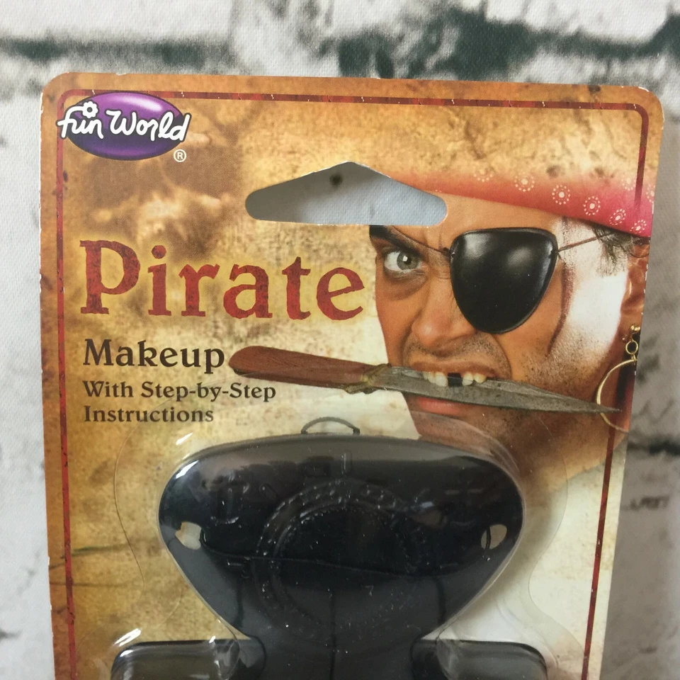 Costume/Halloween Pirate Makeup Crayon Eye Patch Fun World - Image 3 of 4
