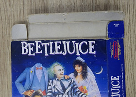 AUTHENTIC USED BOX ONLY - NO GAME - BEETLEJUICE - NES