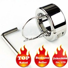 Stainless Steel Penis Enhancer Metal Ball Stretcher Device Set Weight 355g