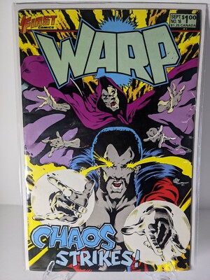 Warp #16 (1985) Arms to Person Ratio is a Little Funky Here. 12 PICTURES =====