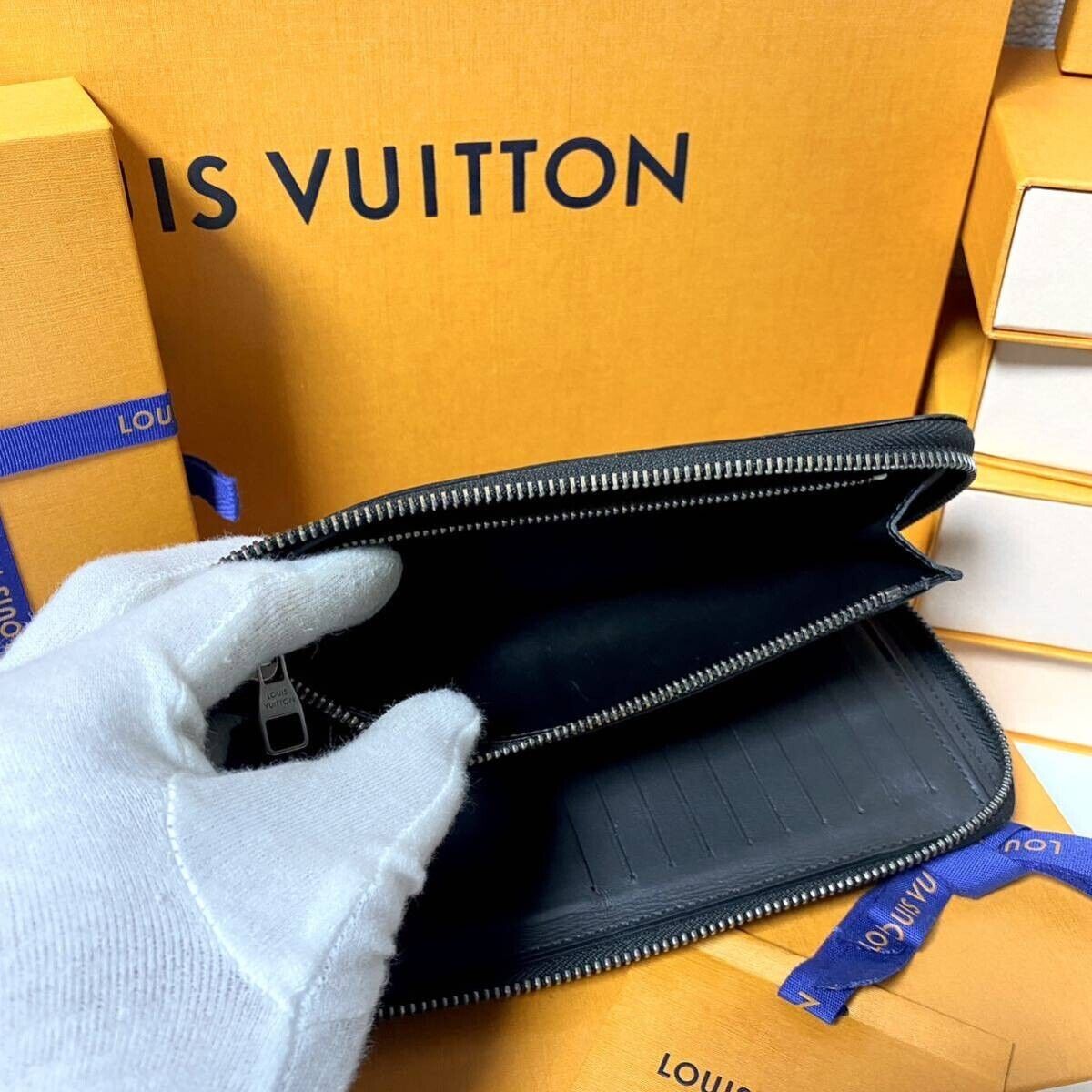 Louis Vuitton Zippy Wallet Vertical Damier Infini N63548 Louis Vuitton Zippy Wallet Vertical Damier Infini N63548