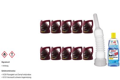 40L MANNOL Getriebeöl Basic Plus 75W-90 API GL 4+ Gear  inkl. Auslaufschlauch