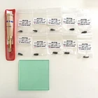 SCREW PUNCH 10 Blade Set NONAKA JAPAN Bookbinding Leather Fabric 1.0-5.0mm