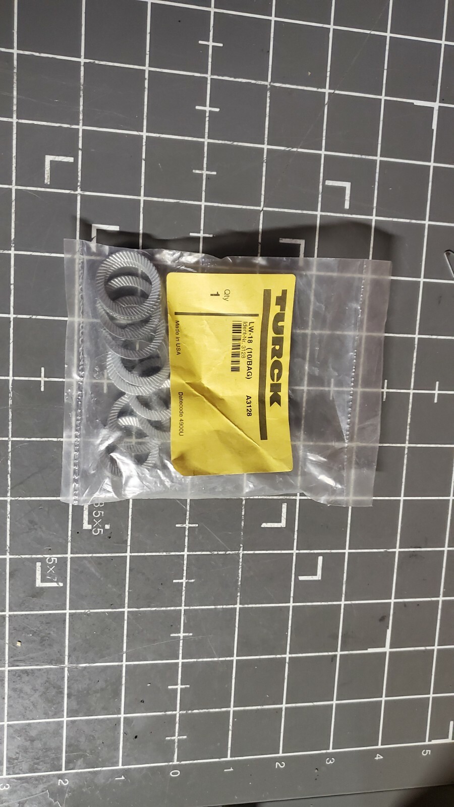 Turck Lock Washers, LW-18 (Bag of 10)