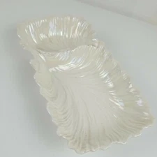 Divided Serving Dish Dip and Chips California Pottery USA #306 