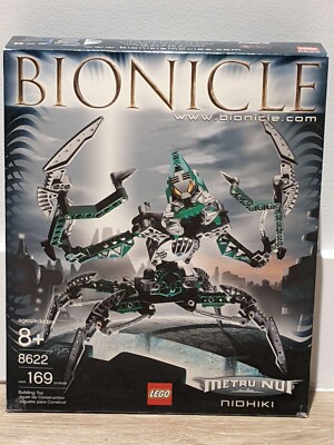 Lego Bionicle Nidhiki 8622, USED 99.9% Complete (Wrong Disc Number