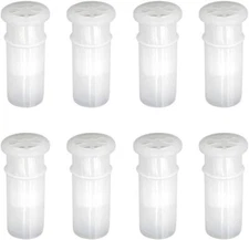 TOYANDONA 100pcs Squeaker Reed Shoes Toy Repair Noise Maker 1.5*0.65cm, White 