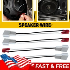 2Pair Metra 72-8104 Audio Speaker Wiring Harness Adapter For 1987+ Toyota