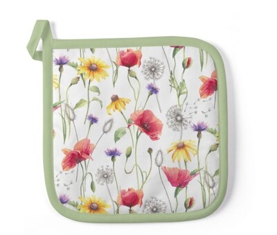 Topflappen POPPY MEADOW / Mohnwiese by Ambiente