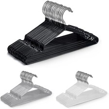 Keplin Clothes Hangers Premium Space Saving Rubber Coated Metal Hangers 20 Pack