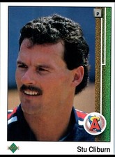 1989 Upper Deck #483 Stu Cliburn
