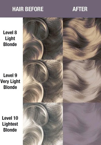 MANIC PANIC Amethyst Ashes High Voltage | CLASSIC COLOUR* Hair DYE Semi - Picture 4 of 6
