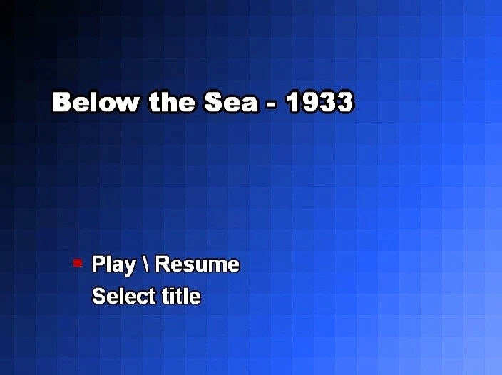 Below the Sea DVD - Fay Wray dir. Rogell Vintage Pre-Code Action Film 1933 - Image 2 of 4