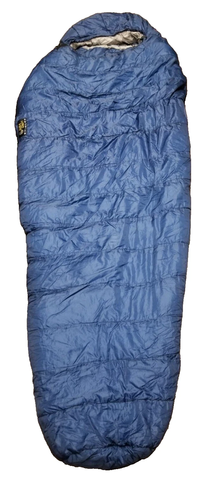 Mountain Hardwear Navy Blue Universe Mummy Regular Sleeping Bag 84" x 30" - USED