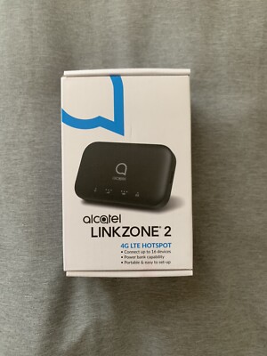 Alcatel Linkzone 2 Mobile WiFi Hotspot Modem 4G LTE Powerbank Boost Mobile New