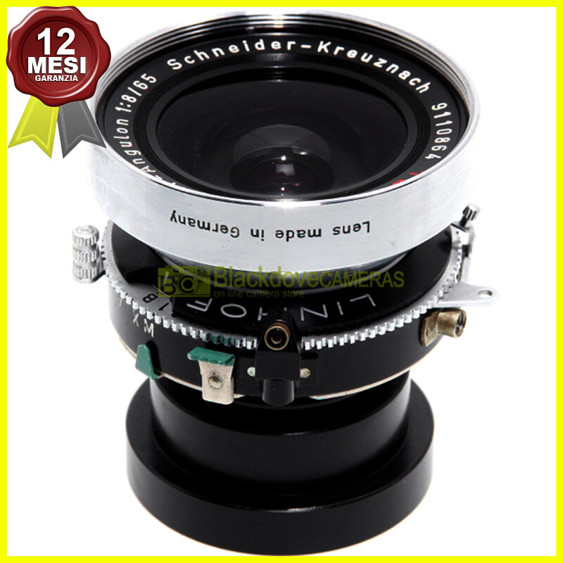 LINHOF リンホフ テヒニカ 中判カメラ ANGULON 65mm F6.8 Linhof Schneider Angulon 65mm f6.8 View Lens for 6x9