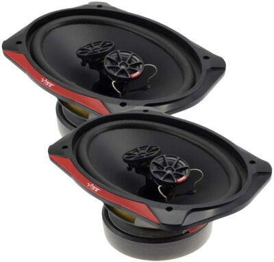 VIBE Van Audio Slick 693-V7 480W 15.2cmX22.9cm 3WAY Tri-Coaxial Hutablage