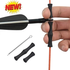 Fingertabs Bowstring Finger Saver Tab Archery Guard Silicon Release Recurve Bow