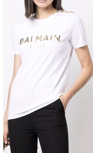 balmain 3 button t shirt