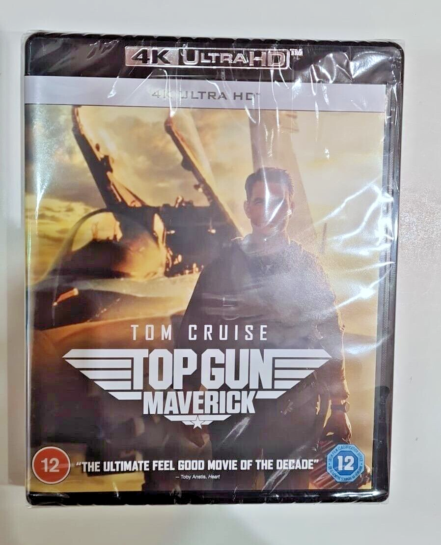 4K UHD BLU-RAY  TOP GUN MAVERICK    BRAND NEW SEALED UK STOCK
