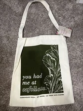 FHF Farmhouse Fresh Canvas Tote New - you had me at exfoliate - mothers day