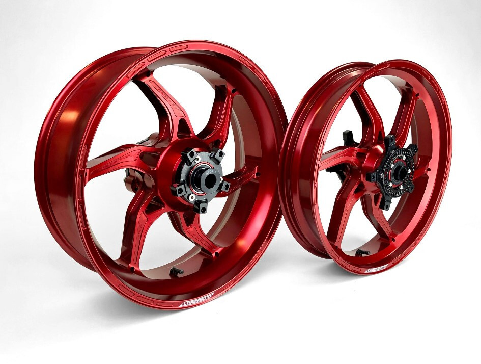 SYMPL°(シンプル) 『ReLeash 6'PRO』MAROON Core Moto Apex 6 wheels front & rear Yamaha R1 /R1S /R1M