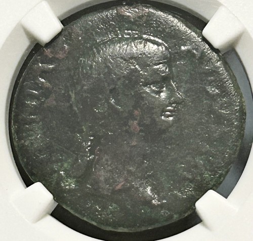 Antonia Dupondius d.AD 37 Posthumous Claudius NGC Ch F