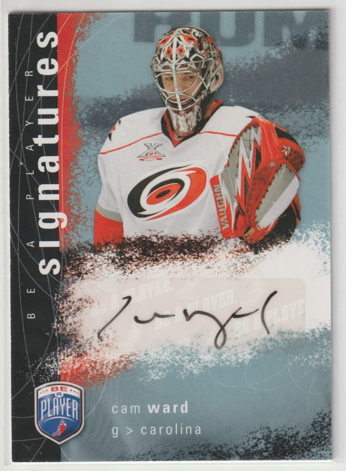 Cam Ward trading card