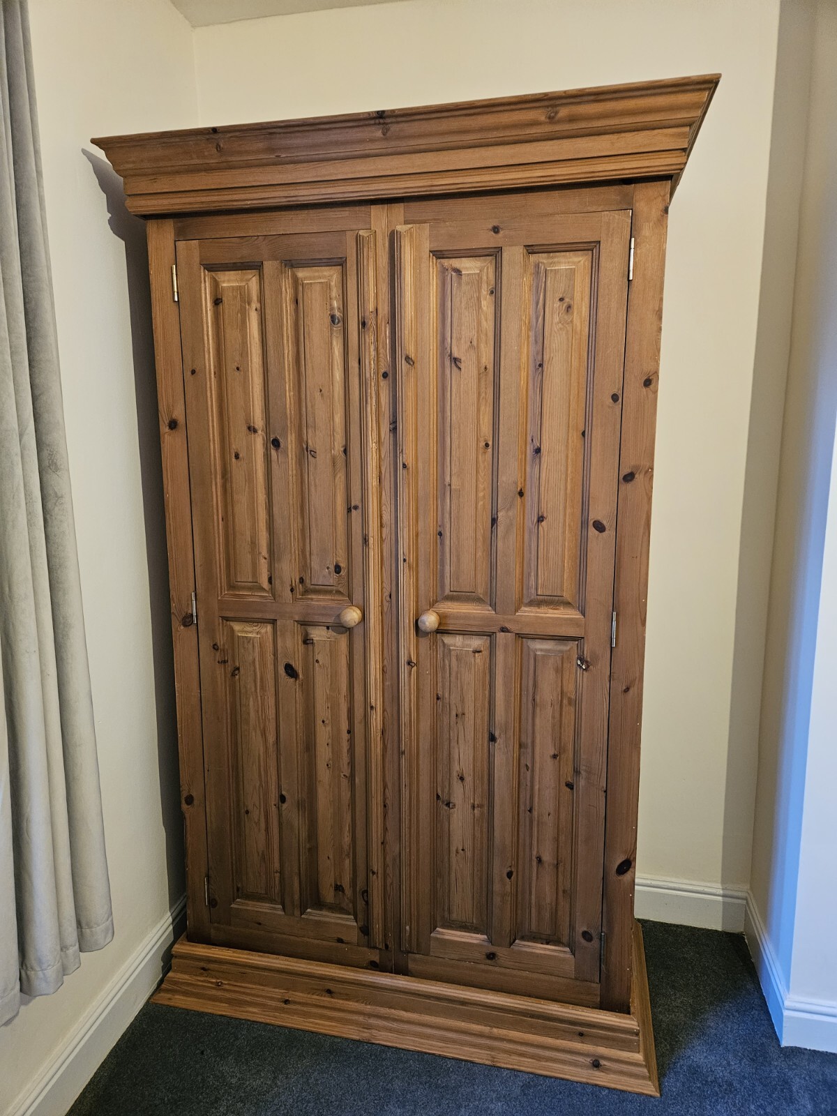 Beautiful Antique pine wardrobe eBay