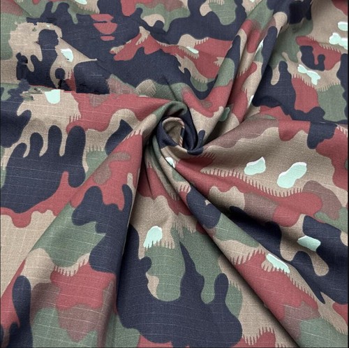 Nylon Cotton Grid Camouflage Fabric Tactical Training Suit Cloth DIY Clothes - Picture 19 of 24