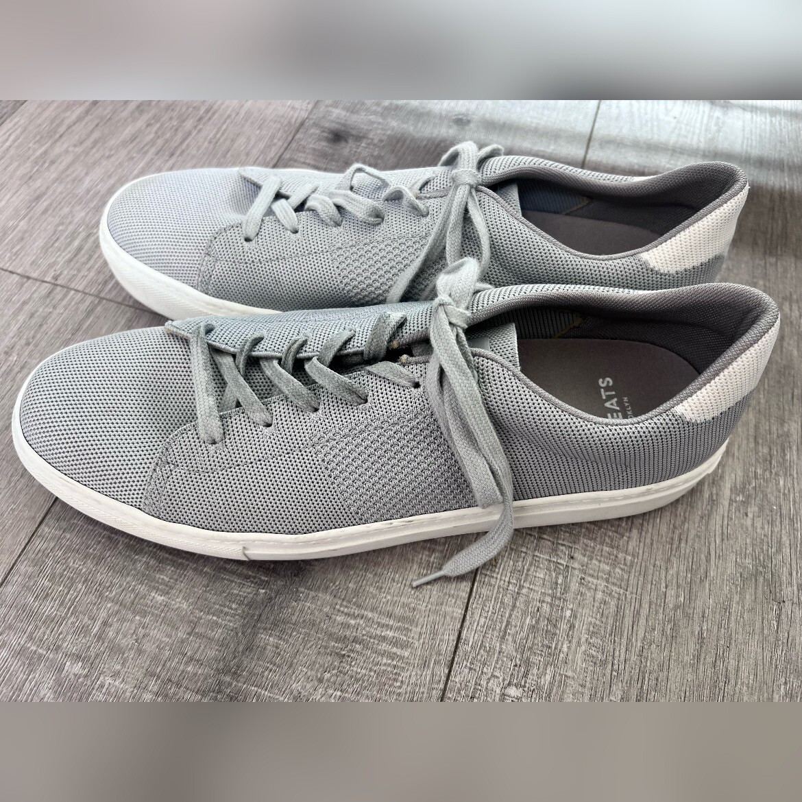 GREATS Royal Knits Gray Sneakers Size 10 Greats Royale Knit Shoes Mens Size 7 Gray Grey Italian  main image 3