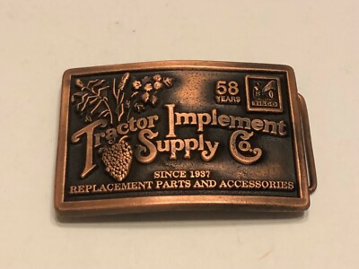 Boucle De Ceinture Vintage TISCO 55 Years All Makes Parts - état Correct