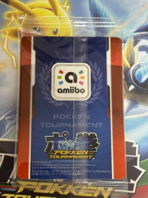 SHADOW MEWTWO DARK MEWTWO Pokemon Pokken Japanese Amiibo Card