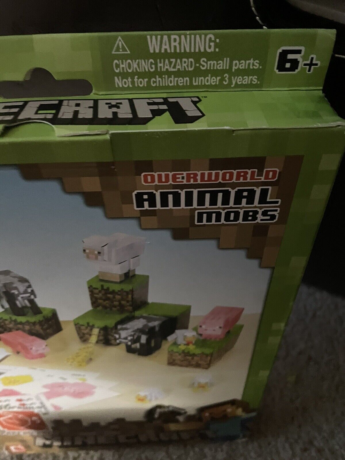 Minecraft Papercraft Overworld Animal Mobs from Jazwares 