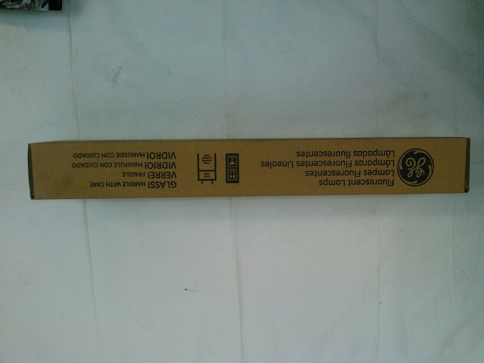 GE 10143--15-Watt T8 Cool White F15T8/CW FLUORESCENT 4100K LAMPS-6PK--LOT OF 2