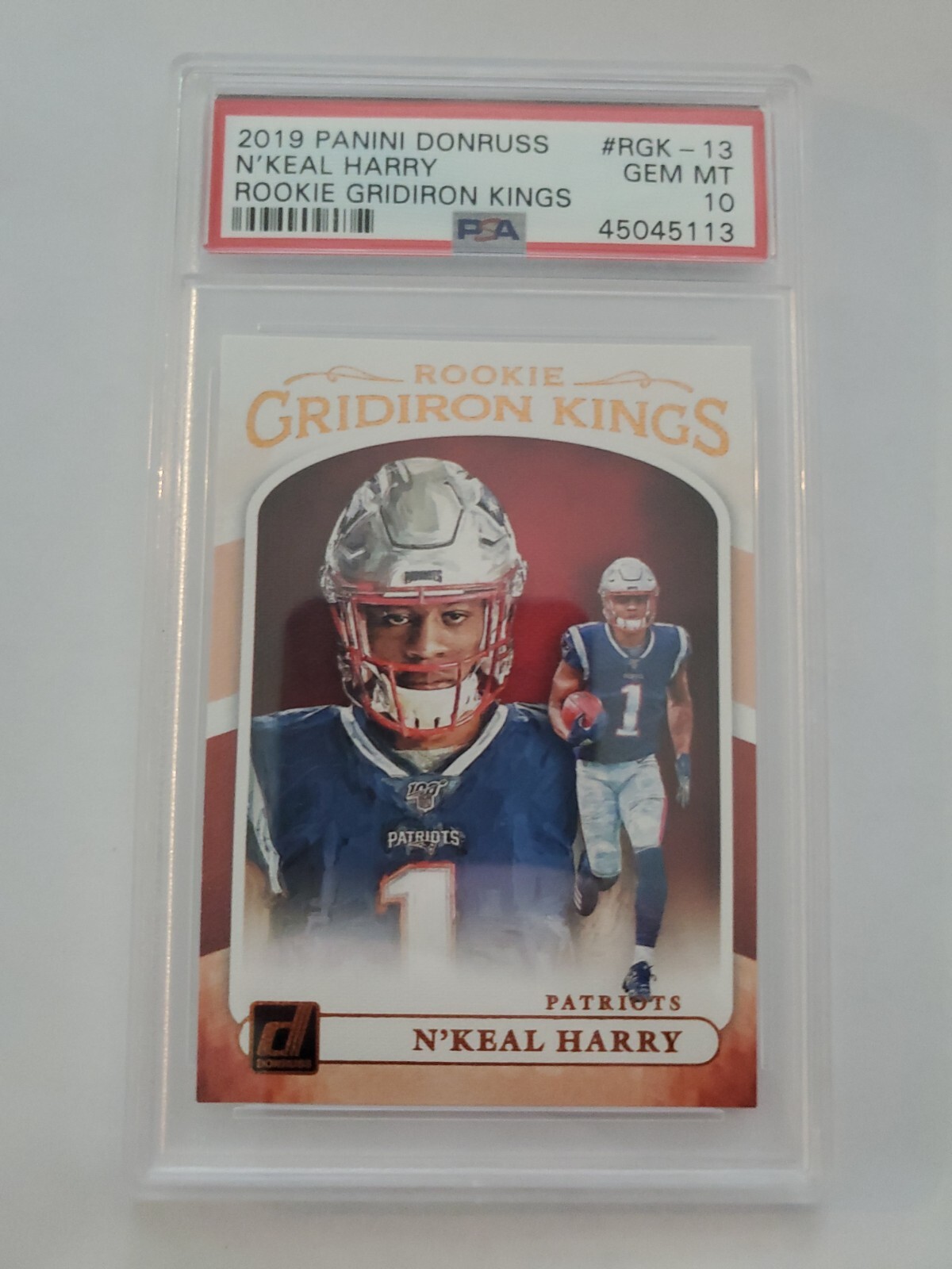 N'Keal Harry Panini Donruss Rookie Gridiron Kings #RGK13 Base