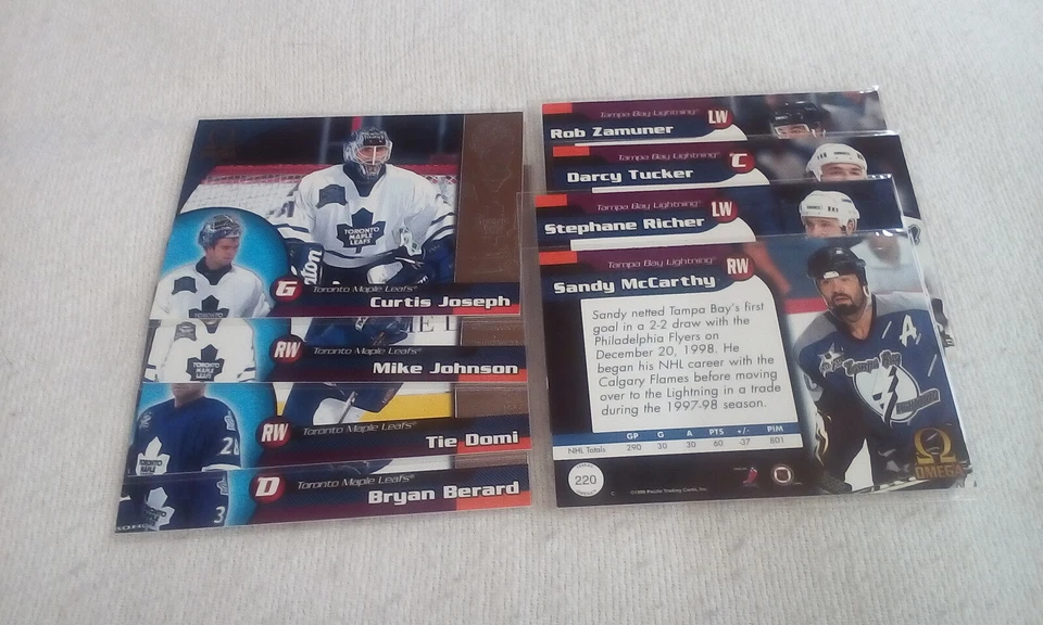 1998-99 Pacific Omega Hockey 200-250 Pick cards that you want/need. - Image 3 of 4