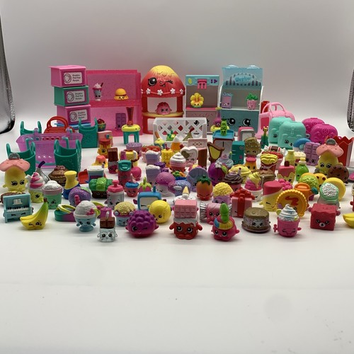 Shopkins Lot Of 134 Characters Ice Cream Stand Tiki Bar And More - Picture 17 of 21