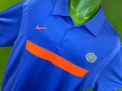 NCAA Florida Alligatoren Dri-Fit blau Golf Poloshirt Herren X-Large
