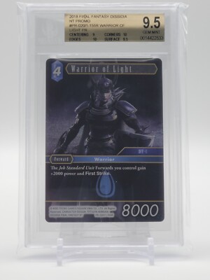 FFTCG Final Fantasy TCG Warrior of Light Promo Foil PR-020/1 FFTCG Final Fantasy TCG Warrior of Light Promo Foil PR-020/1