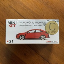 CHASE - Mini GT #21 Honda Civic Type R (FK8) Rallye Red Modulo Edition SEALED