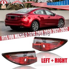 Pair Tail Lights Left Right For Mazda 6 2018 19 2020 2021 2022 Rear Outer Lamp