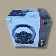 ✅ Hori Racing Wheel 3 with Foot Pedals for Playstation 3 PS3 UHP3-70