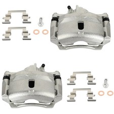 Front Brake Calipers W Bracket For Honda Civic Insight Acura El Single Piston