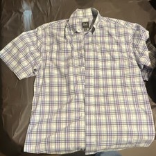 Jos. A. Bank Traveller Traditional Fit Men's Plaid Cotton Button-Up Shirt L